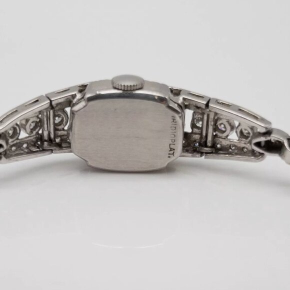 Tiffany & Co 1.5+ CT Diamond 14k White Gold Platinum Women's Watch!! - Picture 5 of 7